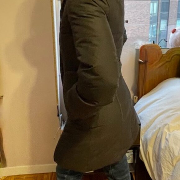 Steve Searle black down coat XS - Picture 3 of 4